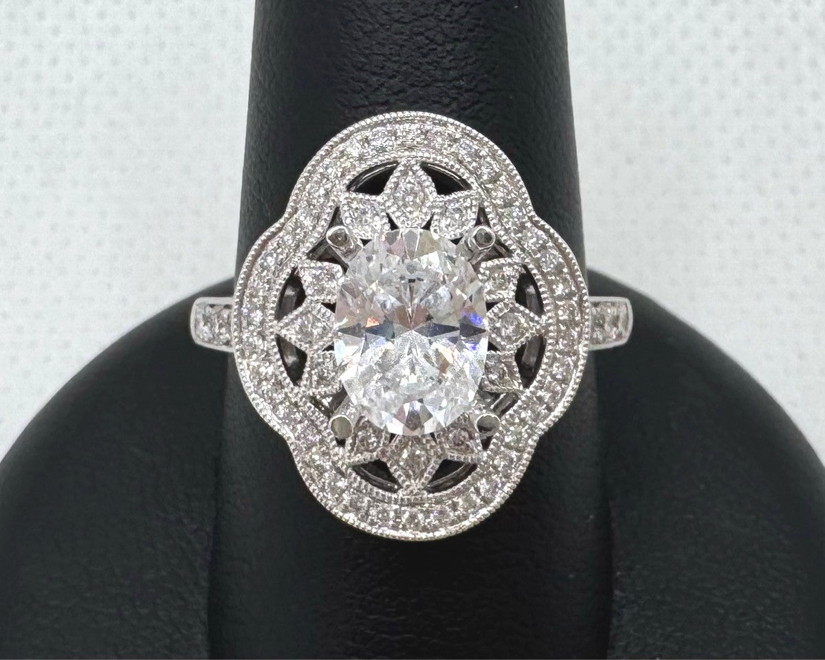 14KW 0.45CTW DIA BRIDAL 56 DIA