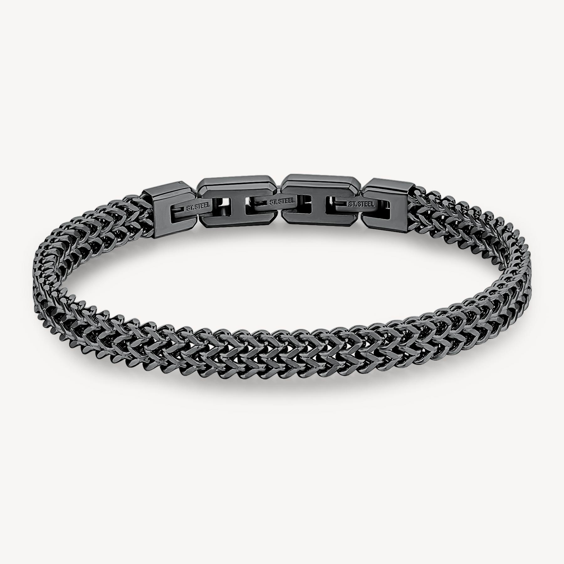 INK BRACELET GUN METAL TONE WE