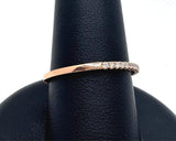 14K Rose Gold 0.28CT TW -DIA B