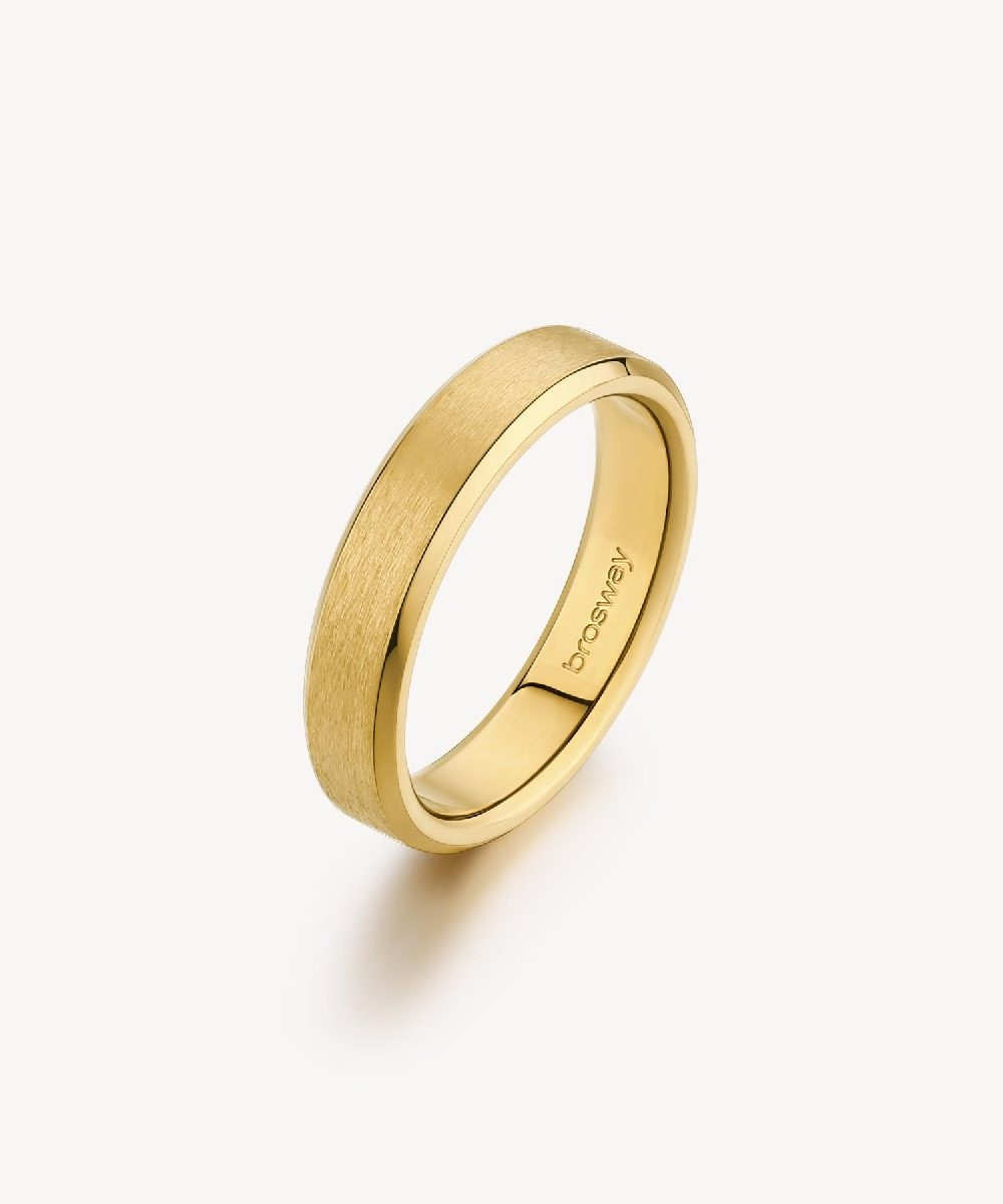 INK - RING GOLD TONE