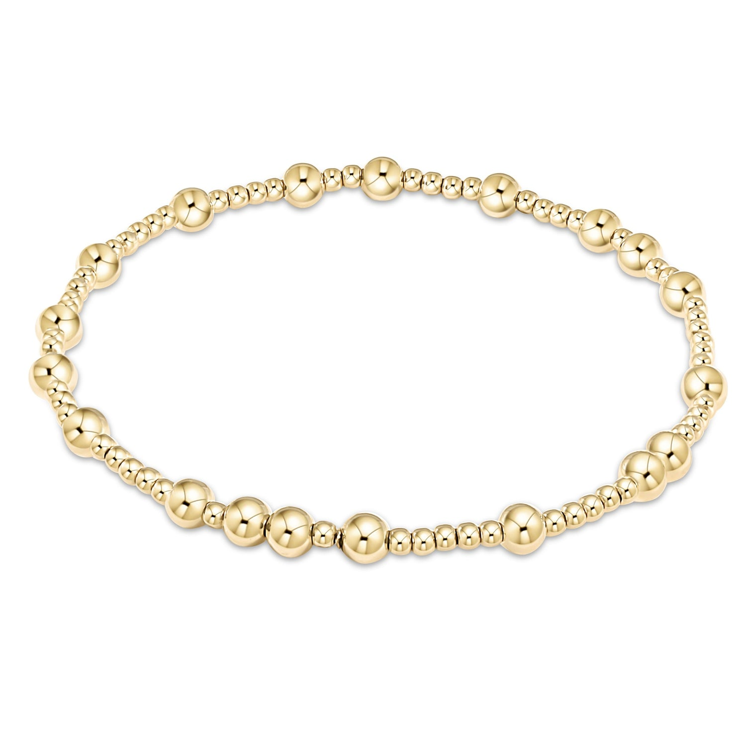 PURPOSE GOLD 4MM BEAD BRACELET