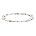 S-C STERLING BRACELET 0.25 CTW
