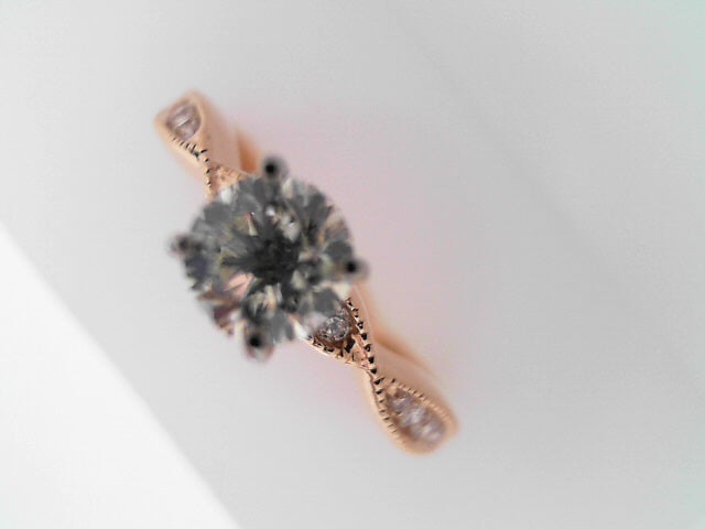 14K ROSE GOLD MOUNTING W/ .32C
