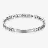 BULLET BRACELET SILVER TONE FL