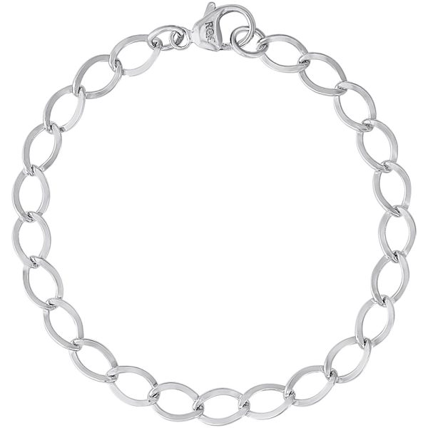 STERLING SILVER BRACELET 8 IN.