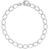 STERLING SILVER BRACELET 8 IN.