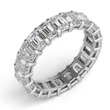 18 Kt White Gold Eternity Bands