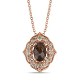 LE VIAN 14K RG PEND .20 DIA .4