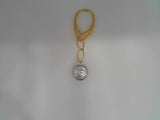 SS & YG PLATED RIPPLES EARRING