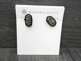 ELLIE EARRING GUNMETAL PLATINU