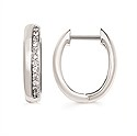 S-C SS EARRING CTW: 0.25