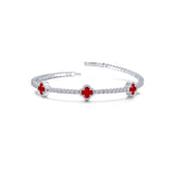 2.70 CTW Flexible Tennis Bracelet