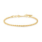 GOLD ROPE TWIST BRACELET