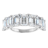 10K White Gold 7 CTW Natural Diamond Anniversary Band