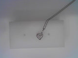 14KWG CLUSTER HEART PENDANT .0