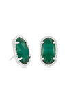 MAY ELLIE EARRING RHOD EMERALD