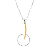 SS & YG PLATED HARPER NECKLACE