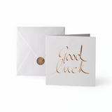 GOOD LUCK GREETING CARD