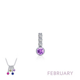 PDSIMULATED DIAMOND/ AMETHYST