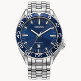 MEN ECO WR100 SS BRAC BLUE