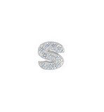 PLATINUM FINISHED SS S INITIAL