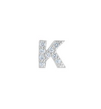 KW PLAT FIN SS K INITIAL CHARM
