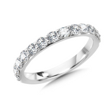 14KWG 3/4CT DIA BAND