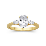 14KYG SEMI-MOUNT, 3/0.21CT, 3.