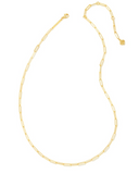 COURTNEY PAPERCLIP NCK GOLD ME