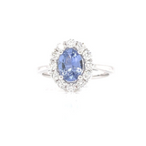 14KT 5/8CT (12) DIA 8X6 OV GEN