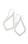 SOPHIA EARRING RHOD METAL