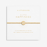 A LITTLE HAPPINESS - GOLD TONE