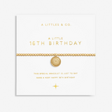 A LITTLE 16TH BIRTHDAY - GOLD