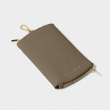 CLIP ON SUNGLASSES CASE - MINK