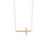 KW GOLD VERMEIL SS SIDEWAYS CR