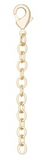 NECKLACE EXTENDER 2" LOBSTER G