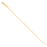 14KYG 1.2MM DC WHEAT CHAIN