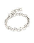 KORINNE CHAIN BRC RHOD METAL
