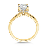 14K YG LAB DIA RING WITH CERT