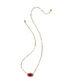 ELISA FRAME PAPERCLIP GOLD RED