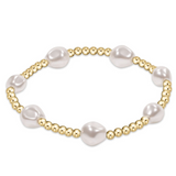EXTENDS ADMIRE PEARL 3MM GOLD