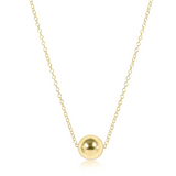 16" NECKLACE GOLD - CLASSIC GO