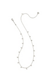AMELIA CHAIN NCK RHOD METAL