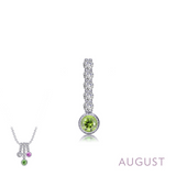 PD SIMULATED DIAMOND/ PERIDOT