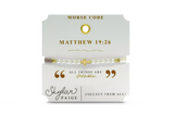 HEAVENLY WORDS - MATTHEW 19:26