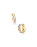 MIKKI PAVE HUGGIE EAR GOLD MET