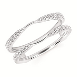 14K YG LADIES BRIDAL INSERT CT