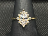 14K YG VALINA 1/10 TDW SEMI-MO