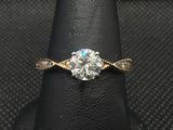 14K ROSE GOLD MOUNTING W/ .32C
