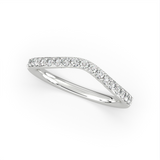 10KWG LG DIA CURVED BAND, .31C